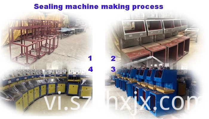 Quy trình chế tạo máy dán vỉ Blister sealing machine making process